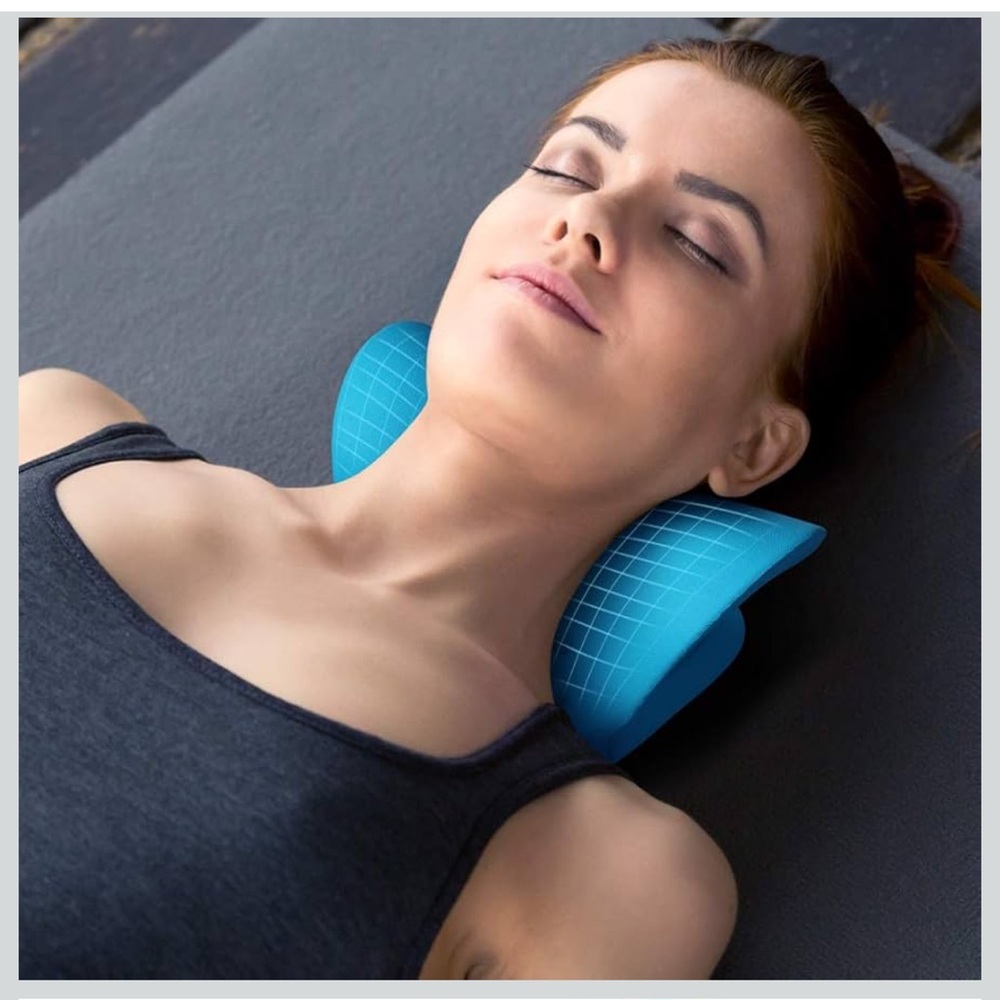 Neck and Shoulder Relaxer, Cervical Traction Device, Neck Stretcher - Picture 2 of 9